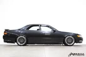 JZX100 BBS-Style Mesh Wheels - Gold Center Polished Lip (Set of 4)