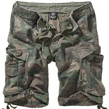 LANZO Tactical Cargo Shorts - Camo