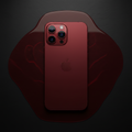 iPhone 17 Pro — Titanium Ruby Red