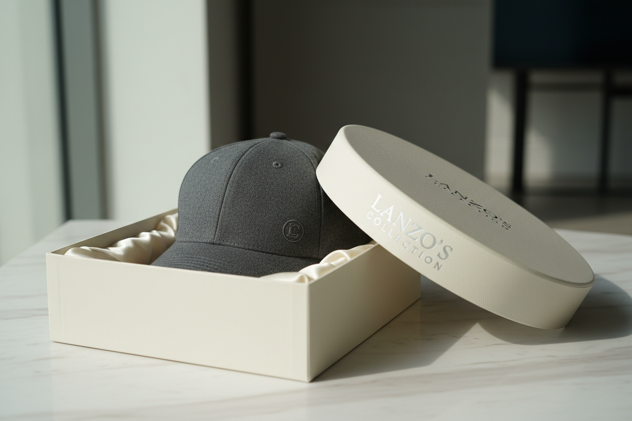 LANZO Premium Cap - Black