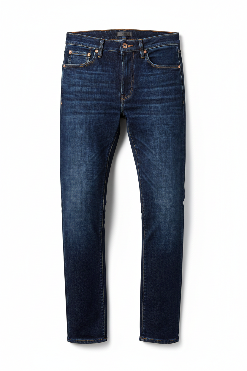 LANZO Premium Denim Jeans - Dark Blue