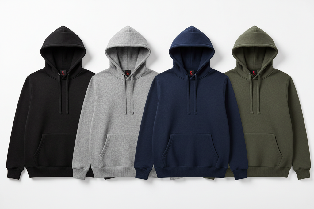 Premium Hoodie - Collar Branding Only