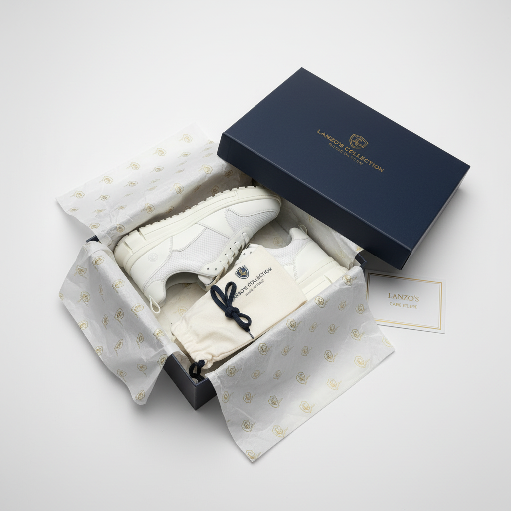 LANZO Premium Leather Sneakers