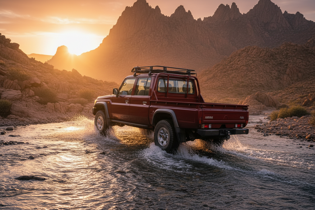 Toyota Land Cruiser 79 — Ruby Metallic (3Q3)