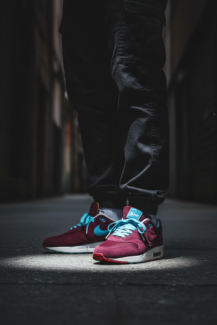 Parra x Patta x Nike Air Max 1 "Cherrywood"