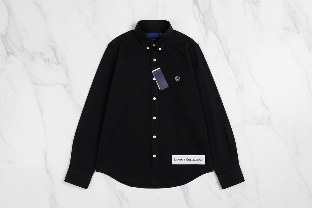 LC Shield Oxford Button Shirt – LANZO'S COLLECTION
