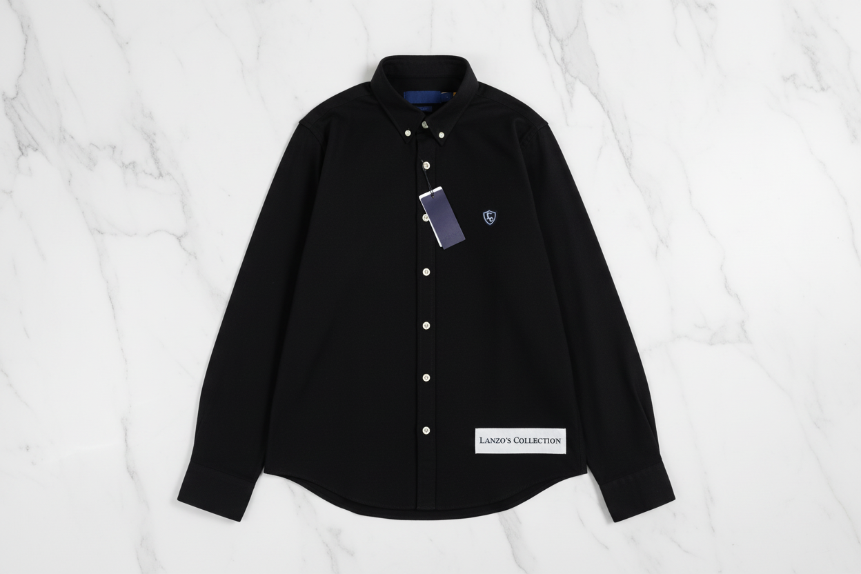 LC Shield Oxford Button Shirt – LANZO'S COLLECTION