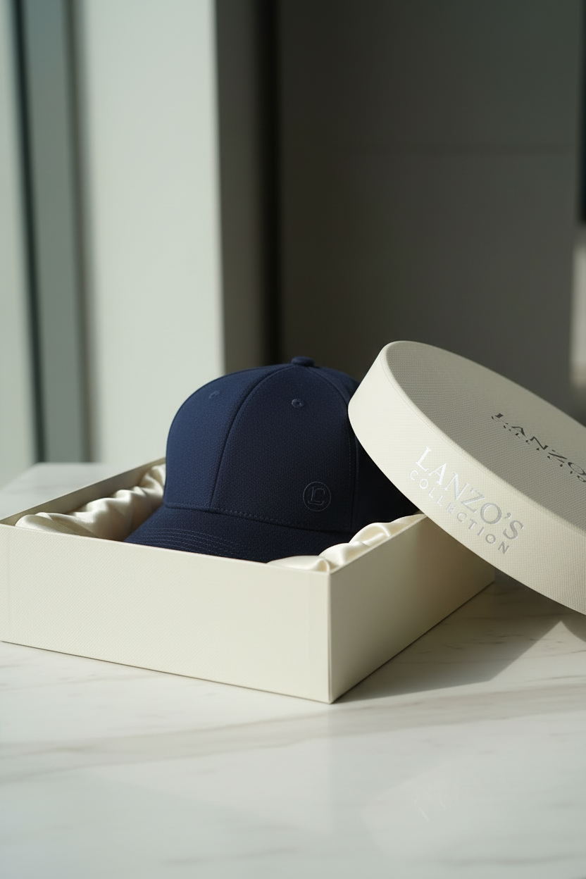 LANZO Premium Cap - Black