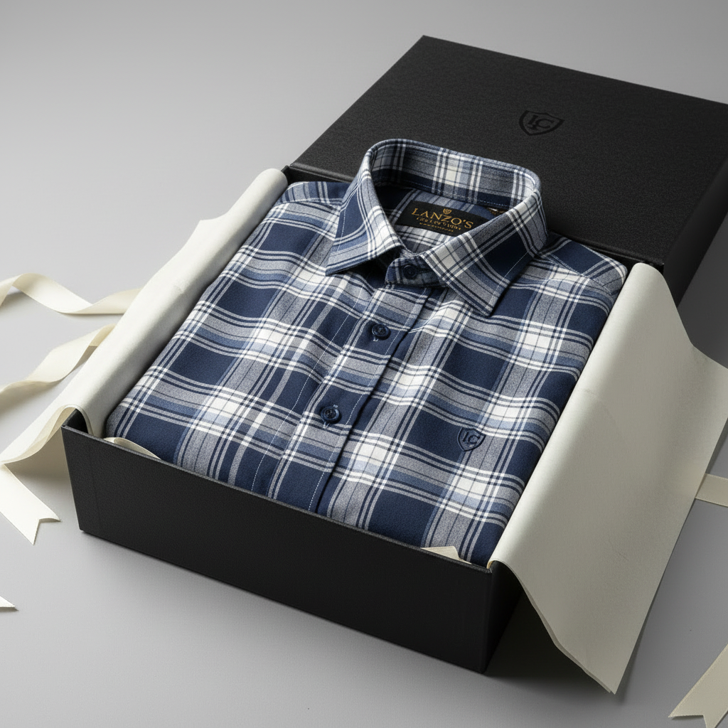 Premium Plaid Short Sleeve Shirt