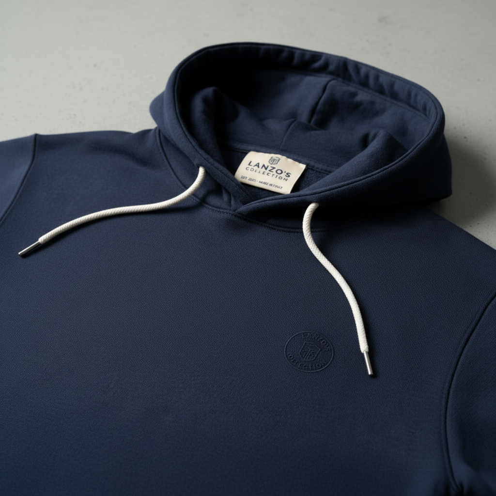 Premium Hoodie - Embossed Chest Logo