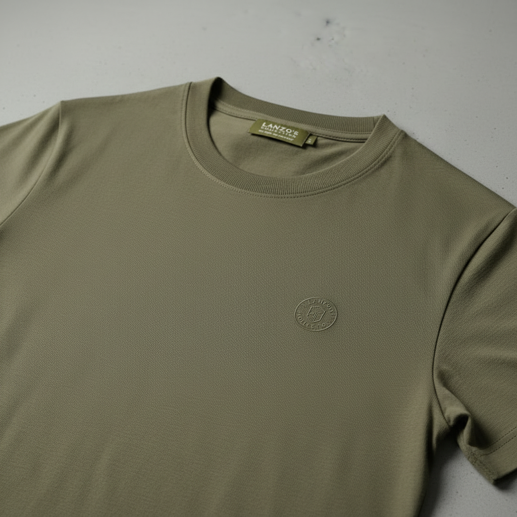 T-Shirts - Premium Cotton by LANZO COLLECTION