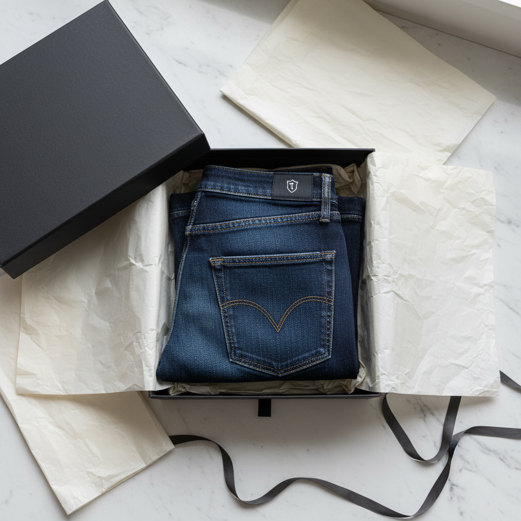 LANZO Premium Denim Jeans - Dark Blue