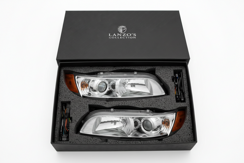 JZX90 Mark II Tourer V Chrome Projector Headlights - 1996