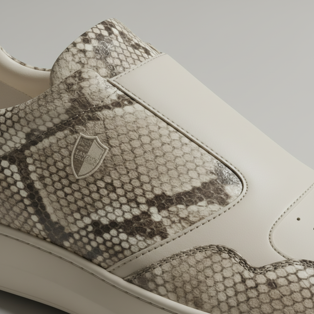 Slip on Premium Snake Material Sneaker