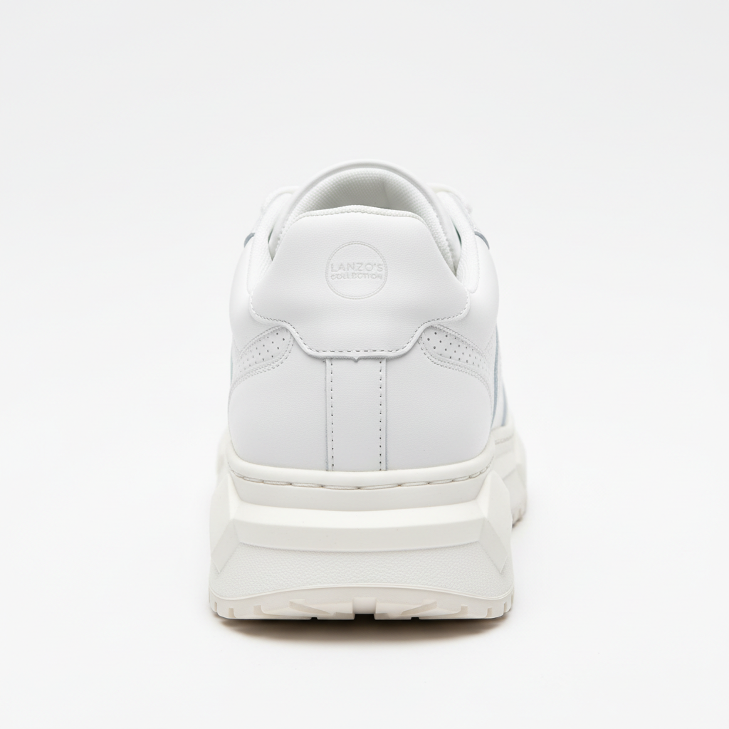 LANZO Athletic Performance Sneakers - White